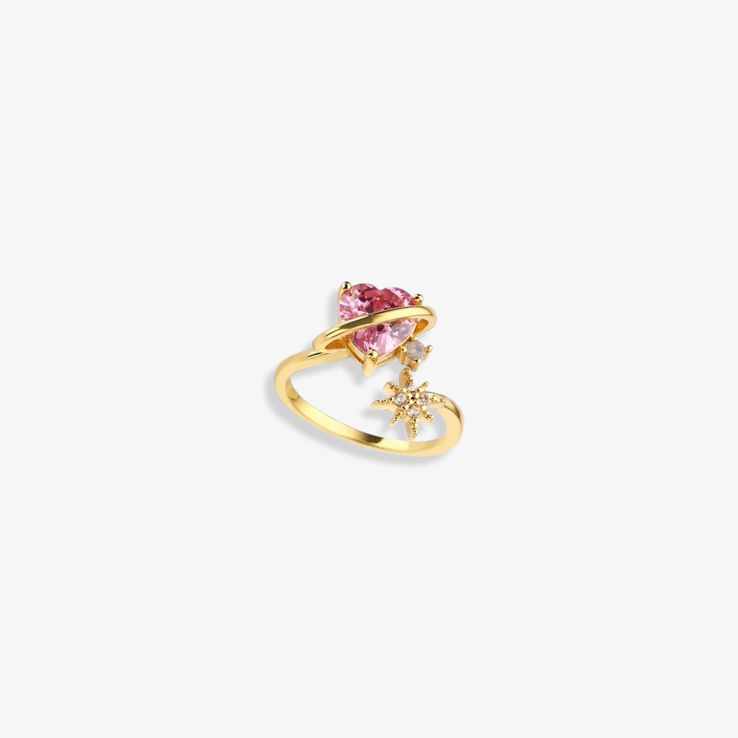 Bague Pink Heart