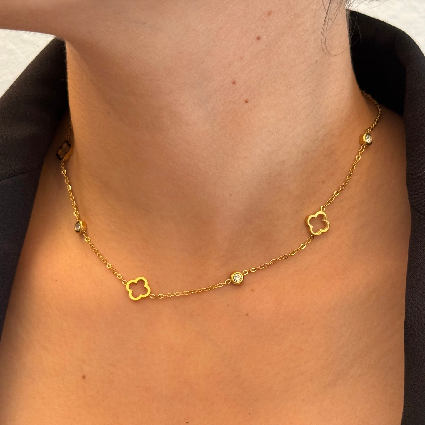 Collier Mini Trèfle