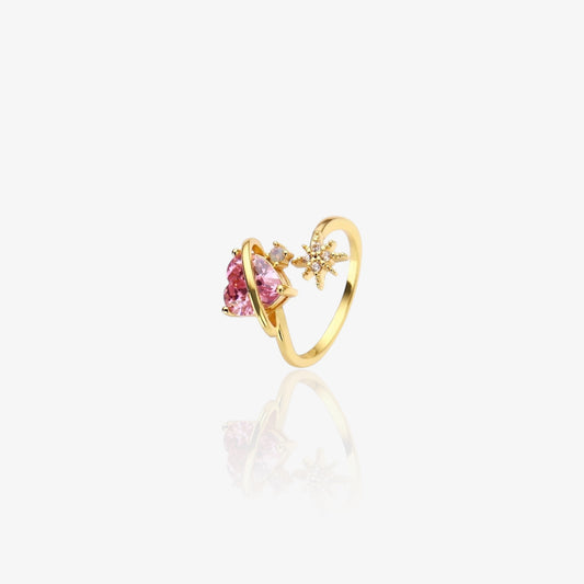 Bague Pink Heart